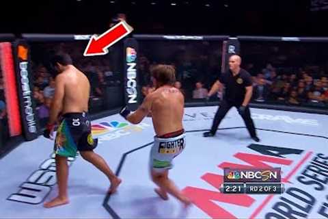 The most UNUSUAL Knockouts EVER SEEN In MMA...