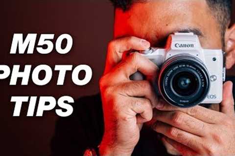 Canon M50 Photography Tutorial — 7 Tips and Tricks