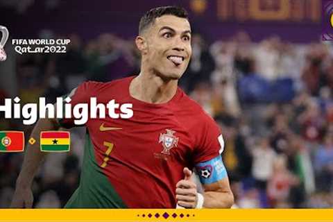 Cristiano Ronaldo breaks ANOTHER record! | Portugal v Ghana highlights | FIFA World Cup Qatar 2022