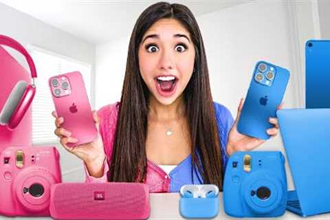 BUYING Everything in ONE COLOR Apple Shopping Spree!