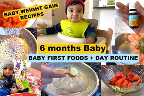 What My 6 Months Old Baby Eat in a Day~5-6 Months Baby's First Food + Baby  Daily Routine