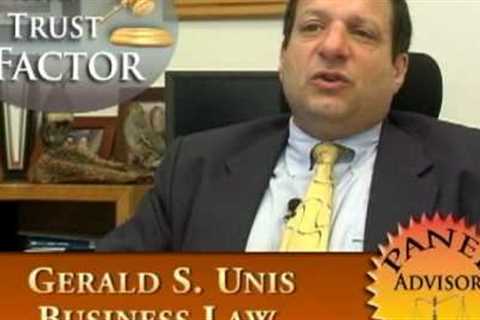 Legal Advice, Incorporation, Business Law Attorney, Gerald Unis, Tax Law