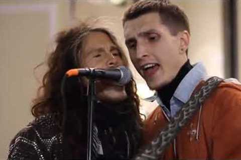 Top 10 Times Celebrities SURPRISE and Join Street Performers (You Won't Believe It!)