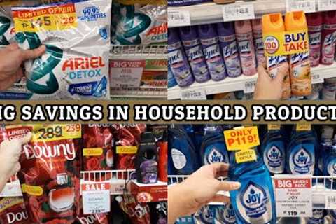 Big Savings in Household Products at Shopwise Supermarket ASMR Silent Grocery Shopping Vlog