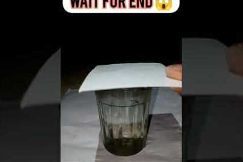 Amazing Science Magic Trick with force balanced! #shorts #viral #subscribe #youtubeshorts