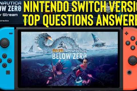 Subnautica &amp; Subnautica Below Zero Nintendo Switch Top Questions Answered!