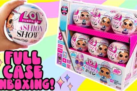LOL Fashion Show Dolls FULL CASE UNBOXING!!!