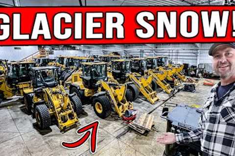 The MOST Commercial SNOW Equipment I've Ever Seen In 1 Location! (60+ Sectionals &amp; Loaders!)