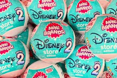 MINI BRANDS DISNEY STORE EDITION SERIES 2 | OPENING 5 SURPRISE BALL