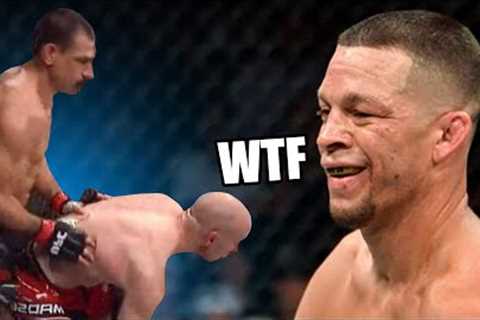15 Moments When MMA Fighters Had Way Too Much Fun In The Cage