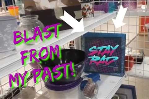 Blast from My Past! - Shop Along With Me - Goodwill Thrift Store - Vintage Revival Market Lancaster
