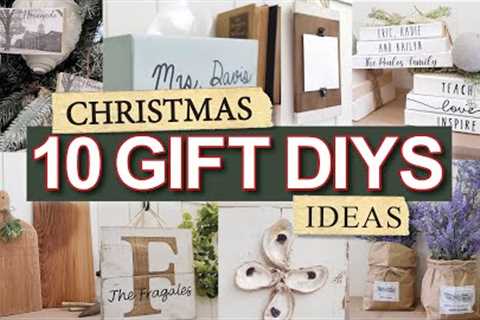 10 Beautiful Gift Ideas • Christmas DIY • Teacher Gifts • Personalized Presents • Wooden Signs