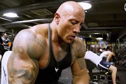 THE ROCK - WORKOUT RETURN 2022 - DWAYNE JOHNSON MOTIVATION