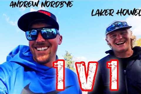 1 V 1 Bass Fishing Challenge - Nordbye VS Laker Howell! (GUNTERSVILLE)