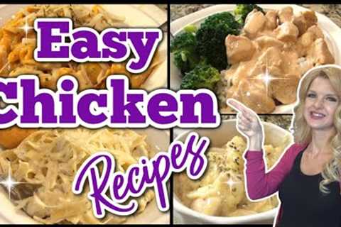 5 BEST Easy CHICKEN RECIPES | What's For Dinner? | Quick and Easy Meals | Weeknight Dinner Ideas