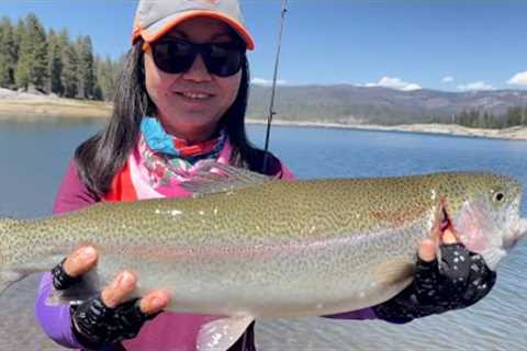 Trout Fishing at Shaver Lake May 14, 2022
