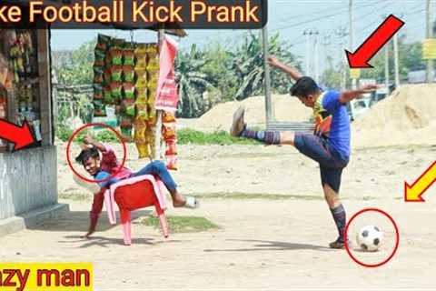 new update viral  Football Kick Prank !! Football Scary Prank - Gone Wrong Reaction | Razu prank tv
