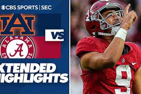 Auburn vs No. 7 Alabama: Extended Highlights I CBS Sports HQ