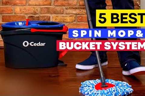 Top 5 Best Easy Wring Microfiber Spin Mop | O Cedar Spin Mop &amp; Bucket Floor Cleaning System