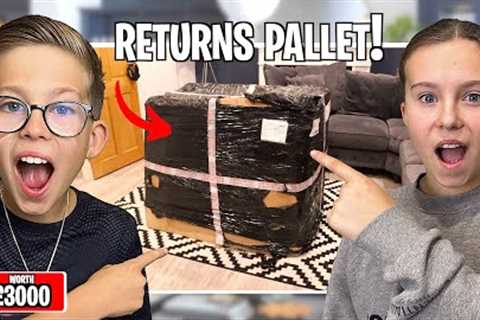 UNBOXING A CHRISTMAS RETURNS PALLET WORTH £3000 *WAS IT WORTH IT?*