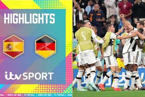 HIGHLIGHTS | Germany keep their hopes alive with a draw against Spain | World Cup 2022