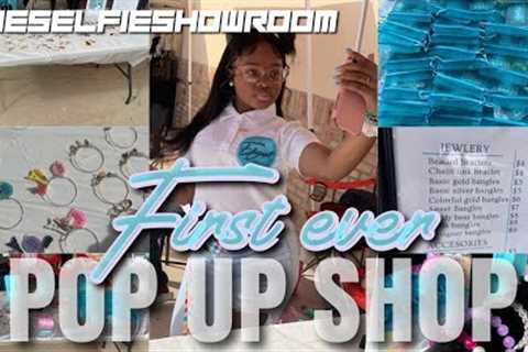 POP UP SHOP VLOG! | the selfie showroom!! Grwm + behind the scene!