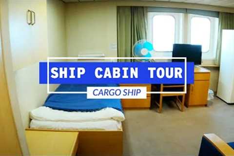 Crew Cabin Tour On A Maersk Cargo Ship | Life At Sea