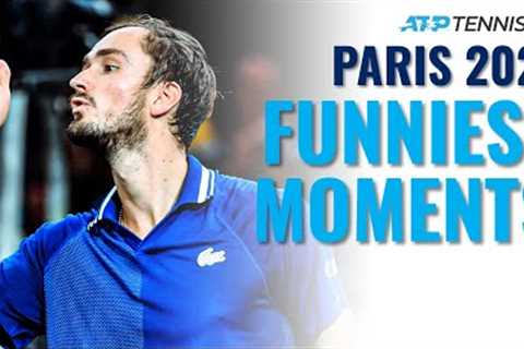 Djokovic's Practice Antics, Parisian Waves &amp; Funny Tennis Moments From Paris 2021!