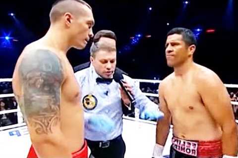 Oleksandr Usyk (Ukraine) vs Felipe Romero (Mexico) | KNOCKOUT, BOXING fight, HD
