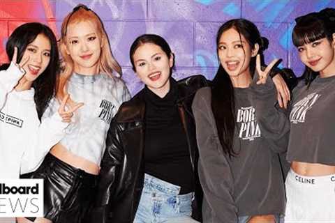 Selena Gomez Shares Photos Of Epic Reunion With BlackPink | Billboard News