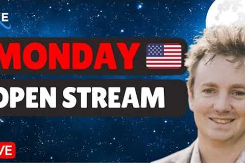 🔴[LIVE] Stock Market Monday Open: Red Start To The Week! Commodities Crash?