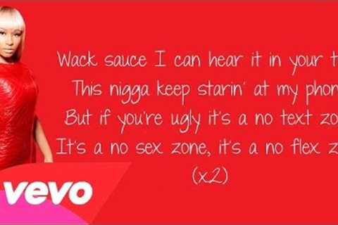 Nicki Minaj - No Flex Zone (Remix Verse - Lyrics Video)