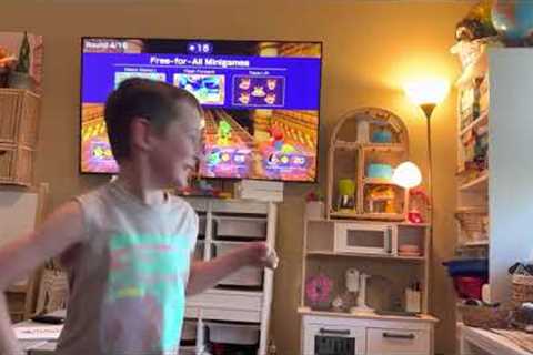 Nintendo Switch Mario Party family game night
