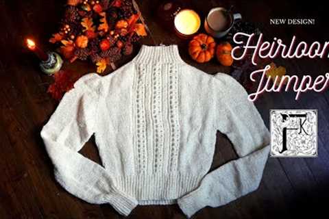 Knitting a Victorian/Edwardian-Style Jumper - The Heirloom Jumper and 8 Outfits!