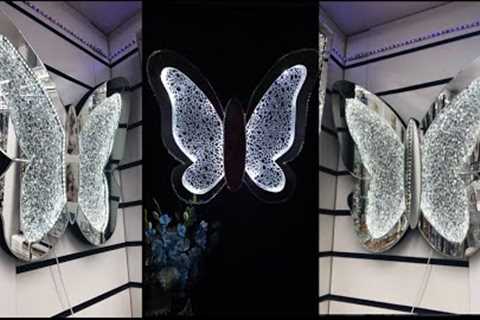 💞 How to make Led lighting butterfly wall decor 💞| Diy | crafting | Fashion pixies