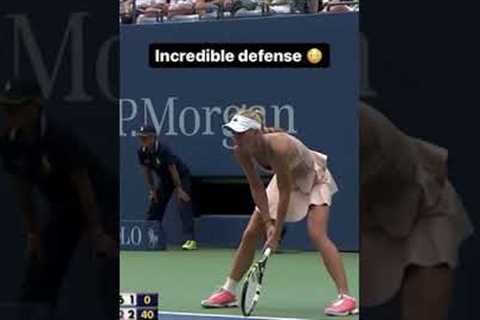 Super Rally Of Women In Tennis #107