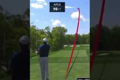 Tiger Woods Amazing Par 3 Shot! #golf #shorts ￼