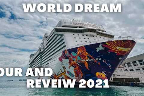 World Dream Cruise Ship❗ Tour &amp; Review 2022 For Asia-Pacific Region