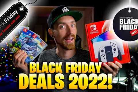 The BEST  Nintendo Switch Black Friday Deals of 2022!!! Huge Sales!!!