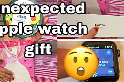 apple watch unboxing unexpected gift /ghanifamily vlogs