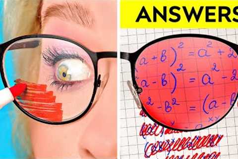 SPY HACKS AND TRICKS || Funny And Cool Spy Ideas by 123 GO!