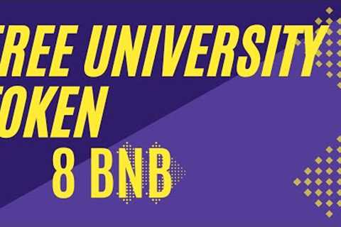Earn Free Airdrop uniVRsity Token ~ 6 BNB on Trust Wallet you cant miss