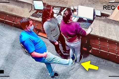 50 Incredible Moments Caught on CCTV &amp; Security Cameras