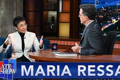 Maria Ressa: How Social Media Uses Free Speech To Stifle Free Speech