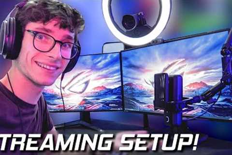 The ULTIMATE RTX 3080 Streaming Setup! How To Stream on PC! (Twitch &amp; OBS Setup Tutorial) #AD