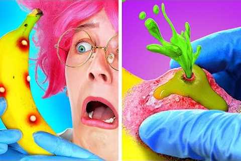 Cucumber PIMPLES! DON’T TOUCH💩 *Medical gadgets and hacks*