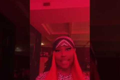 Nicki Minaj Instagram Live Talks Likkle Miss Remix , Lava Sound , Lisa Merdecez &amp; More