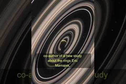 An Alien Planet's Ring System Rivals Saturn's #Shorts