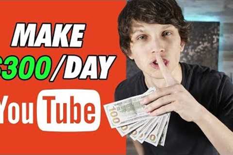 How to Make Money on YouTube Without Making Videos | Side Hustle