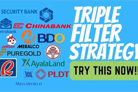 TRIPLE FILTER STRATEGY For STOCK Investing (Quick and Easy To Do) | Dividend Investing